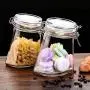 Bouteilles en verre étanches, contenants de cuisine anti-humidité, stockage des épices/kimchi/avoine/grains de café