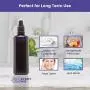 Infinity Jars 100 Ml (3.4 fl oz) Black Ultraviolet Glass Fine Mist Spray Bottle 3-Pack Infinity Jars 100 Ml (3.4 fl oz) Black Ultraviolet Glass Fine Mist Spray Bottle 3-Pack