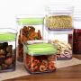 YTF-Transparent plastic storage tank, food grain storage container, milk powder tea explosion-proof tank