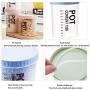ZSJZHB Plastic Grain Storage Tank, Food Sealed Cans, Kitchen Transparent Snack Storage Box, Kitchen Storage Box, Environmentally Friendly Kitchen Grain Storage