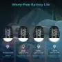 BroElec Bug Zapper Camping Lamp, Tent Light Bulb Portable Led and Emergency Lantern with Waterproof Mosquito Repellent Fly Killer USB 2200mAh Rechargeable Battery for Indoor Outdoor Backpacking Black