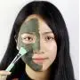 LORMAY 7-Piece Silicone Makeup Brushes for Face Mask, Eyeliner, Eyebrow, Eye Shadow, Lip Care, and UV Resin Epoxy Crafting (Mint Green)