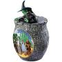 The Wizard Of Oz Cookie Jar With Wicked Witch Of The West, Dorothy, Scarecrow, Tin Man, And The Cowardly Lion by The Bradford Exchange