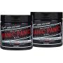 Manic Panic Raven Black Haarfarbe – Klassische High Voltage – (2er-Pack) Halbpermanente Haarfarbe – Kühle Schwarze mit Blauen Untertönen – Für Dunkles und Lichtes Haar – Vegan, PPD & Enthält kein Ammoniak