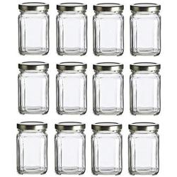 12 oz Paragon Glass Jar, Clear, 63 TW Neck | 12 Pack - Best Containers