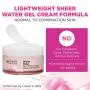 Garnier SkinActive 24H Feuchtigkeitspflege mit Rosenwasser und Hyaluronsäure, Gesichtscreme, Für Normale bis Trockene Haut, 48 ml