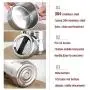 Jjwwhh Insulated Food Container for Hot Food Stainless Steel Vacuum Insulated Food Flask Leak-Proof Container Jar 2 Tiers Carriers Storage Portable Reusable 12 Hours Hot 8 Hours Cold,Withbag,1.6L Jjwwhh Insulated Food Container for Hot Food Stainless Steel Vacuum Insulated Food Flask Leak-Proof Container Jar 2 Tiers Carriers Storage Portable Reusable 12 Hours Hot 8 Hours Cold,Withbag,1.6L