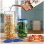 m?kvfa Pasta Tube Container,Pasta Express Cup Spaghetti Maker Pasta Cooks Tube Container Fast Easy Cook Cup Food Storage Plastic
