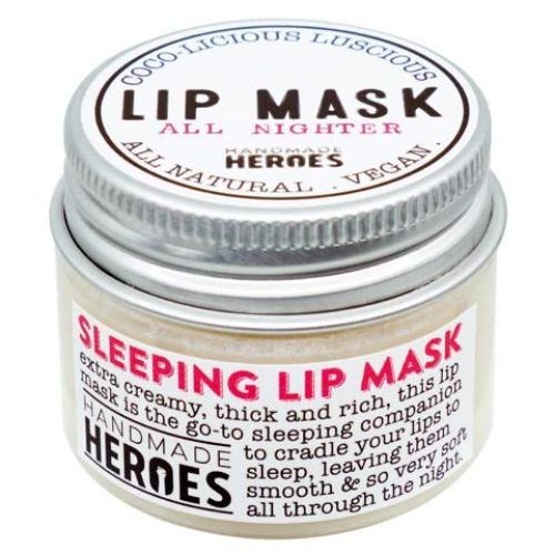 100% Natural Vegan Sleeping Lip Mask, Overnight Lip Moisturizer and Conditioner for dry lips. Intensive Lip Balm and Lip Therapy Skin Care