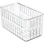 Organisateur de Rangement Plastique pour Réfrigérateur – MDesign – 2 Pièces – Boîtes de Rangement pour Fruits, Légumes, Laitues, Fromages, Herbes Fraîches, Snacks – Avec Ouvertures pour la Circulation de l'Air Organisateur de Rangement Plastique pour Réfrigérateur – MDesign – 2 Pièces – Boîtes de Rangement pour Fruits, Légumes, Laitues, Fromages, Herbes Fraîches, Snacks – Avec Ouvertures pour la Circulation de l'Air