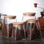 Glasbehälter mit Dichtung/Glasbehälter/Dichtgläser für Trockenprodukte wie Mehl, Müsli, Kaffee