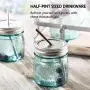 Ball Jars - Blue 8 Ounce Bundled With SEWANTA Jar opener (8 Pack) Ball Jars - Blue 8 Ounce Bundled With SEWANTA Jar opener (8 Pack)