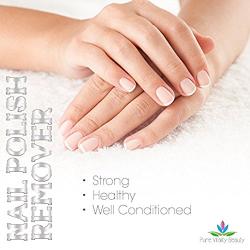 Nail Polish Remover - Natural and Plant Based - Non Acetone - Conditioner and Strengthener for Nails and Cuticles - Safe for Kids - no Chemicals and Non Toxic