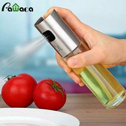 | Storage Bottles & Jars | 2Pcs/Set Stainless Steel Olive Oil Vinegar Sprayers Pump Glass Bottle Set Oil Pot Can for Kitchen Cooking, Baking, Grilling Tool | by HUDITOOLS | 1 PCs