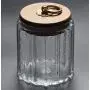 Transparent Small Portable Sealed Can Glass Jar Sugar Bowl Glass Bottles Spice Jars Jar Storage Tank Seasonings,D