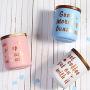Ceramic Canister, Coffee Tea Sugar Food Storage with Bamboo Lid Porcelain Jar Container, Gift for Women Men (White)