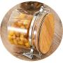 Glass Sealed Jars, Kitchen Household Grain Storage Tanks, Storage Jam/Honey/Coffee/Pasta