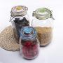 YL LY Thickened Glass Large Sealed Cans Food Cans Steel Buckle Sealing Performance Better 1800Ml2000Ml 1800Ml Round