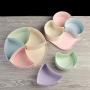 JUSTDOLIFE Snack Serving Tray Detachable Multi-purpose Nut Serving Tray Candy Plate