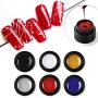 Spider Gel for Nail Art 6 Colors Drawing Gel Nail Polish Set with Painting Brush Soak off Nail Art Design Gel Paint Drawing Gel for Line Wire