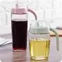 JUSTDOLIFE Ölspender Set Kochöl Cruet Ölspender Flasche Essigbehälter Küchengeräte
