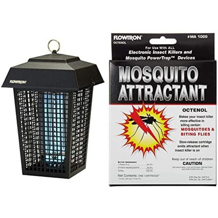 BLACK+DECKER Bug and Fly Zapper, Mosquito Attractant Killer and