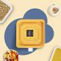 Food Storage Tank Whole Grain Storage Box Sealed Jar Crisper Plastic Material With Lid Suitable For Kitchen Use (Quantity : 5)