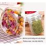 YTF-Glass kimchi jar, large storage tank, lead-free covered transparent storage tank