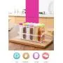 Gewürzsatz Set 6Pcs/Set Küchengewürz Lagergläser Transparente Salz Pfeffer Kreuzkümmel Pulver Box Werkzeuge Drop Ship