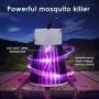 Bug Zapper Hangable Green Electric UV Insect Catcher & Killer for Flies,Fly Trap Lamp Mosquitoes,Gnats & Other Small to Large Flying Pests for Home, Kitchen,Garden,Patio,Camping & More(with Free Plug