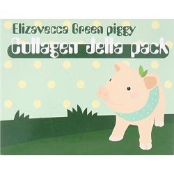 Elizavecca Green Piggy Collagen Jella Pack Pig Mask for Wrinkles Intense Hydration 100 g, 3.53 Ounce