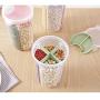 Kitchen compartment storage tank, multi-grain transparent sealed can, multi-function plastic storage box