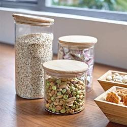 Glass Sealed Jars, Kitchen Household Grain Storage Tanks, Storage Spices/Coffee Beans/Oatmeal