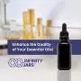 Infinity Jars 30 Ml (1 fl oz) Black Ultraviolet Glass Bottle w/Glass Eye Dropper 3-Pack Infinity Jars 30 Ml (1 fl oz) Black Ultraviolet Glass Bottle w/Glass Eye Dropper 3-Pack
