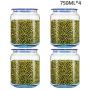 Glass Sealed Jars, Kitchen Household Grain Storage Tanks, Storage Jam/Honey/Coffee/Nuts