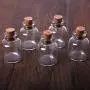 5 Pièces/Lot Bouteilles en Verres Petites Vials avec Bouchon en Corque, Pot en Verre Décoratif, Vials en Verre Mini pour Décoration, 22X28mm 5 Pièces/Lot Bouteilles en Verres Petites Vials avec Bouchon en Corque, Pot en Verre Décoratif, Vials en Verre Mini pour Décoration, 22X28mm