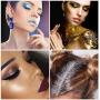 Surepromise 45 Colors Eyeshadow Makeup Nail Art Pigment Glitter Dust Powder Set
