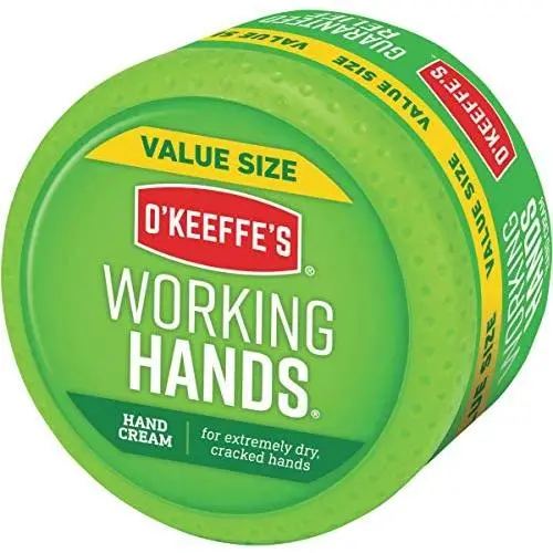Crème pour les Mains OKeeffe Working Hands, Format Grand (6.8 oz / 207g), Pot Crème pour les Mains OKeeffe Working Hands, Format Grand (6.8 oz / 207g), Pot