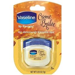 Vaseline Lip Therapy 0.25 Oz 3 Pack Bundle - Creme Brulee, Rosy Lips & Cocoa Butter