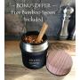 Thermos Food Jar For Hot Food & Soup with Bamboo Spoon. Wide Mouth Stainless Steel Lunch Container For Kids/Adults. Metal Food Flask, Vacuum Insulated & Leak Proof. Best For Work School Travel (Small)