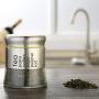 Kitchen Sticker - Stainless Steel Seasoning Storage Bottles Jars Home Storage Organization Accessories Kitchen Glass Spice Bottle