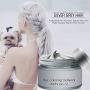 Hair Color Wax Silver Gray Hair Wax 4.23 oz Temporary Hair Dye Natural Hairstyle Pomade Cream Unisex Wax for Men and Women(Grey)