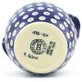 Polish Pottery 6?-inch Jar with Lid and Handles (Mosquito Theme) + Certificate of Authenticity