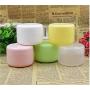 VANTOBEST 6 Pcs 3.4Oz (100ML) Transparent Empty Refillable Container Plastic Bottle Storage Jars Pot Case with Dome Lids and Inner Pad for Face Cream Eye Shadow Lip Balm Lotion Cosmetic