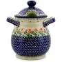 Pot Jar en Céramique Polonaise avec Couvercle et Poignées – 20 cm (Fleurs Printanières) Pot Jar en Céramique Polonaise avec Couvercle et Poignées – 20 cm (Fleurs Printanières)