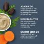 Shea Moisture Jojoba Oil & Ucuuba Butter Braid Condition Gel With Carrot Seed Oil, 12 Ounces