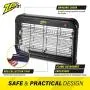 Zap It Electric Indoor Bug Zapper (2,800 Volt) Plug-in 360 Degree Mosquito, Bug, and Insect Killer, Non-Toxic Attractant UV Light and Electric Shock Zap It Electric Indoor Bug Zapper (2,800 Volt) Plug-in 360 Degree Mosquito, Bug, and Insect Killer, Non-Toxic Attractant UV Light and Electric Shock