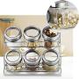 Glass Sealed Jars, Moisture-Proof Kitchen Food Containers, Storage Of Spices/Salt/Pepper