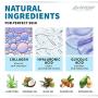 Crepey Skin Treatment - Sagging Skin Tightening for Body & Face - Made in USA - Neck & Decollete Anti-Wrinkle Chest Cream - Anti-Aging & Firming Cream with Glycolic Acid, Collagen & Hyaluronic Acid