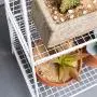 Étagères de rangement en fil à 2 niveaux pour salle de bain, organiseur de cosmétiques, rangement pour tiroir, étagère de rangement de cuisine, support de pot de rangement. Étagères de rangement en fil à 2 niveaux pour salle de bain, organiseur de cosmétiques, rangement pour tiroir, étagère de rangement de cuisine, support de pot de rangement.